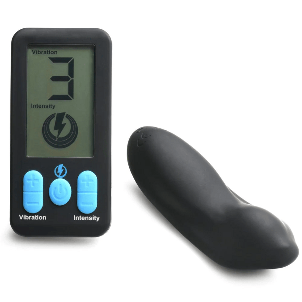 E-Stim Panty Vibe with Remote Control - Black - foto 7