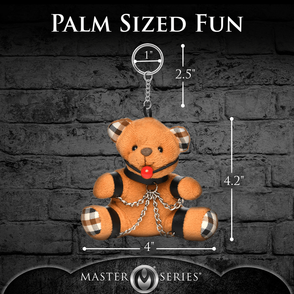 Gagged BDSM Teddybeer - Sleutelhanger - foto 5