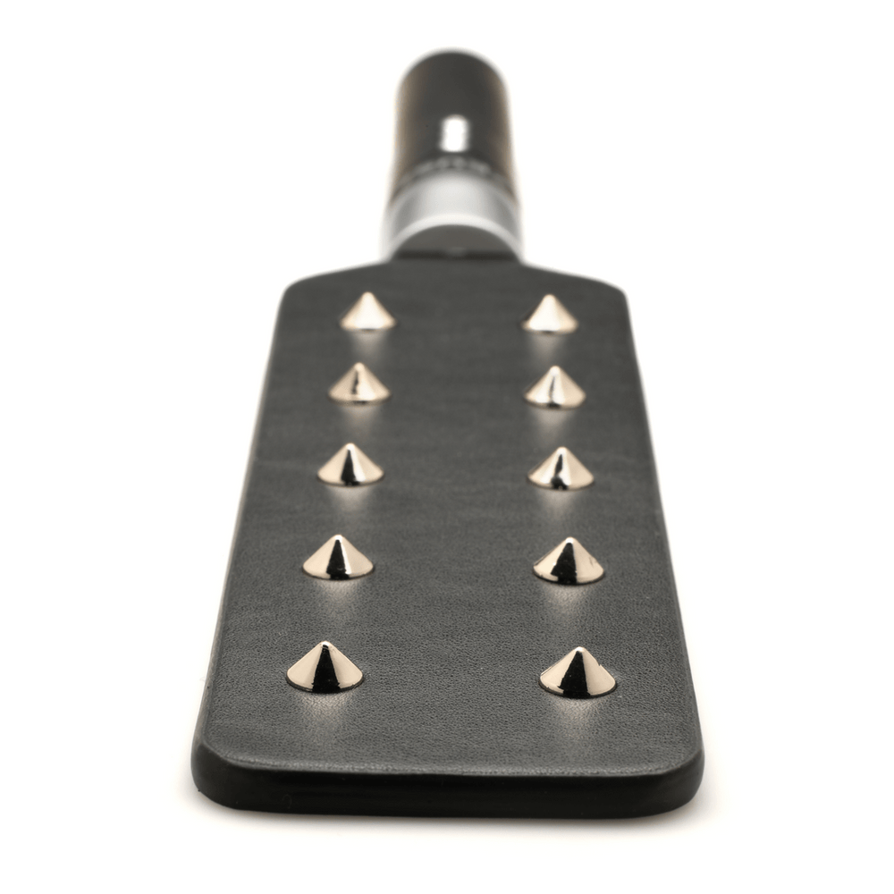 E-Stim Paddle met Spikes - Zwart - foto 5