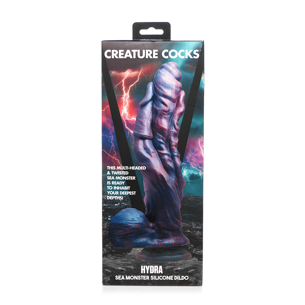 Hydra Sea Monster - Fantasy Dildo - Paars - foto 6