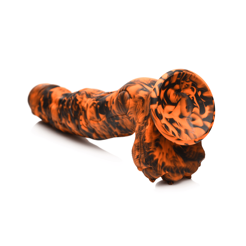 Sabretooth - Dildo - Oranje/Zwart - foto 4