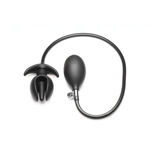 Bad Buoy Anchor - Inflatable Silicone Anal Plug - Black