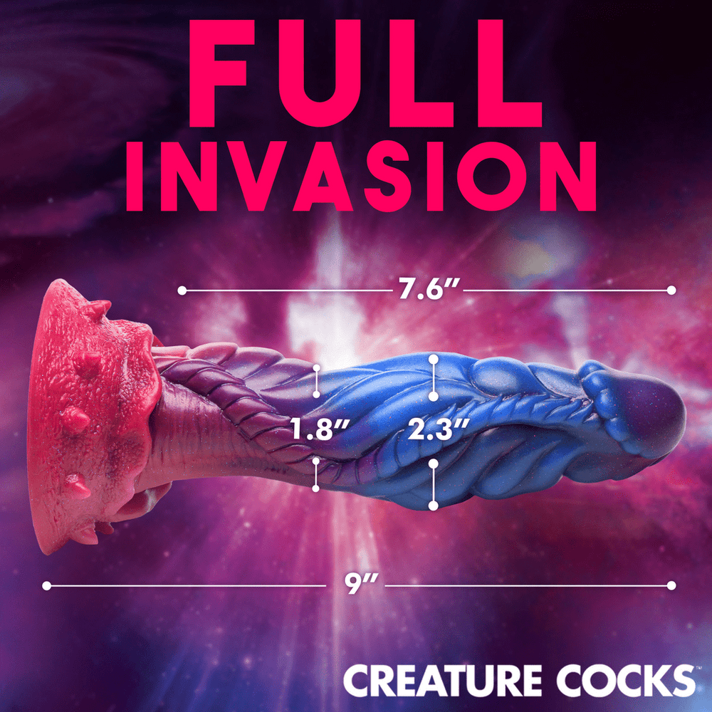 Intruder - Alien Dildo - Paars - foto 7