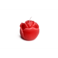 Flaming Rose - druppelkaars - Rood