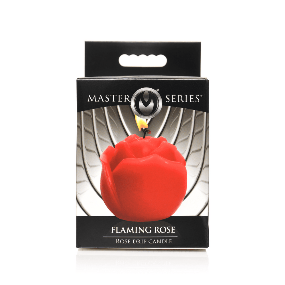 Flaming Rose - Druppelkaars - Rood - foto 4