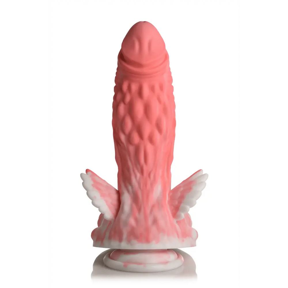 Pegasus - Gevleugelde Dildo - Wit/Roze - foto 2