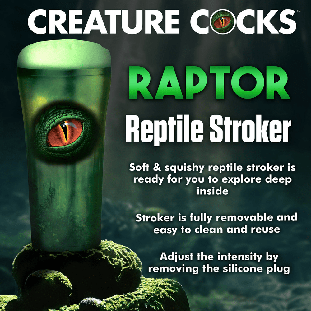 Raptor - Reptile Stroker - Groen - foto 9