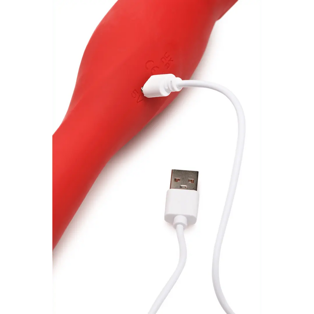 XR Brands - Kus Vibrator met dubbele uiteinden - foto 5