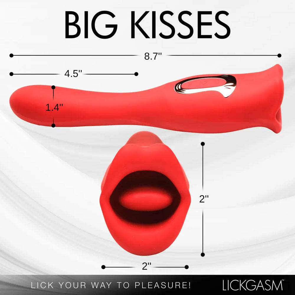XR Brands - Kus Vibrator met dubbele uiteinden - foto 7