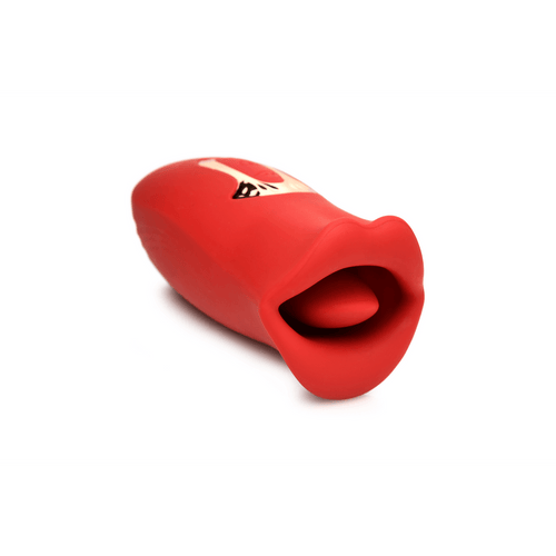 Kiss and Tell - Silicone Kissing and Vibrating Clitorisstimulator - Red