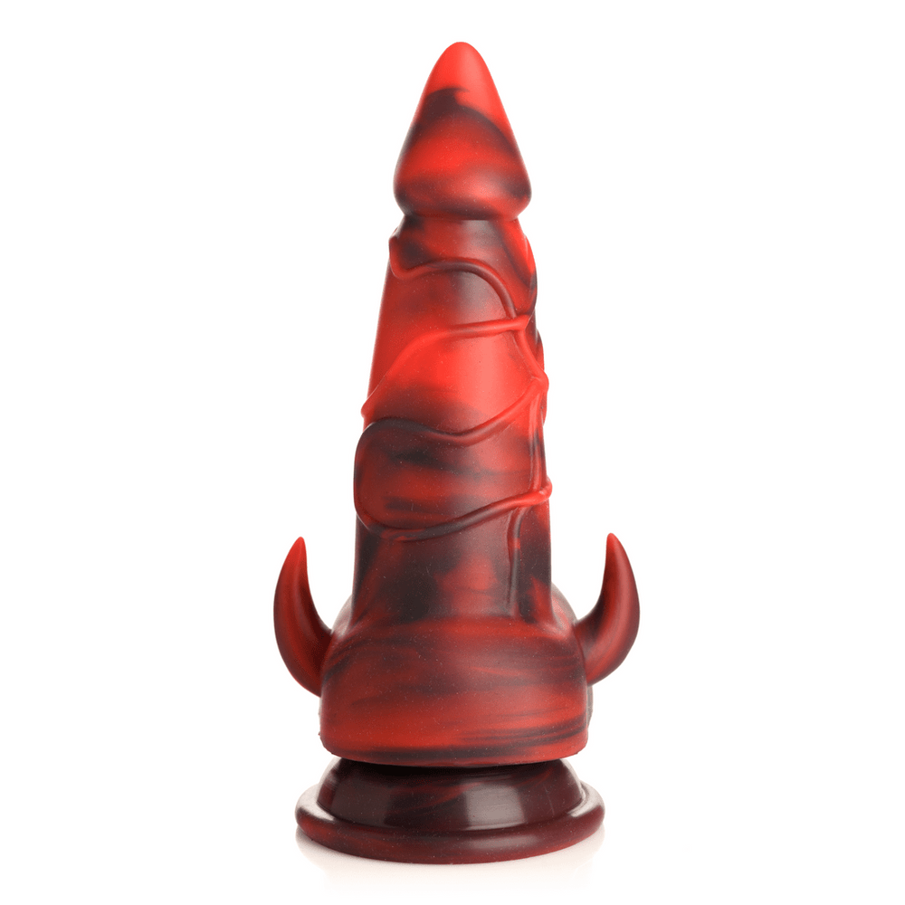 Horny Devil - Demon Dildo - Rood - foto 4
