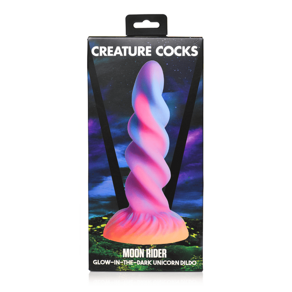 Moon Rider - Unicorn Dildo - Glow in the Dark - foto 7