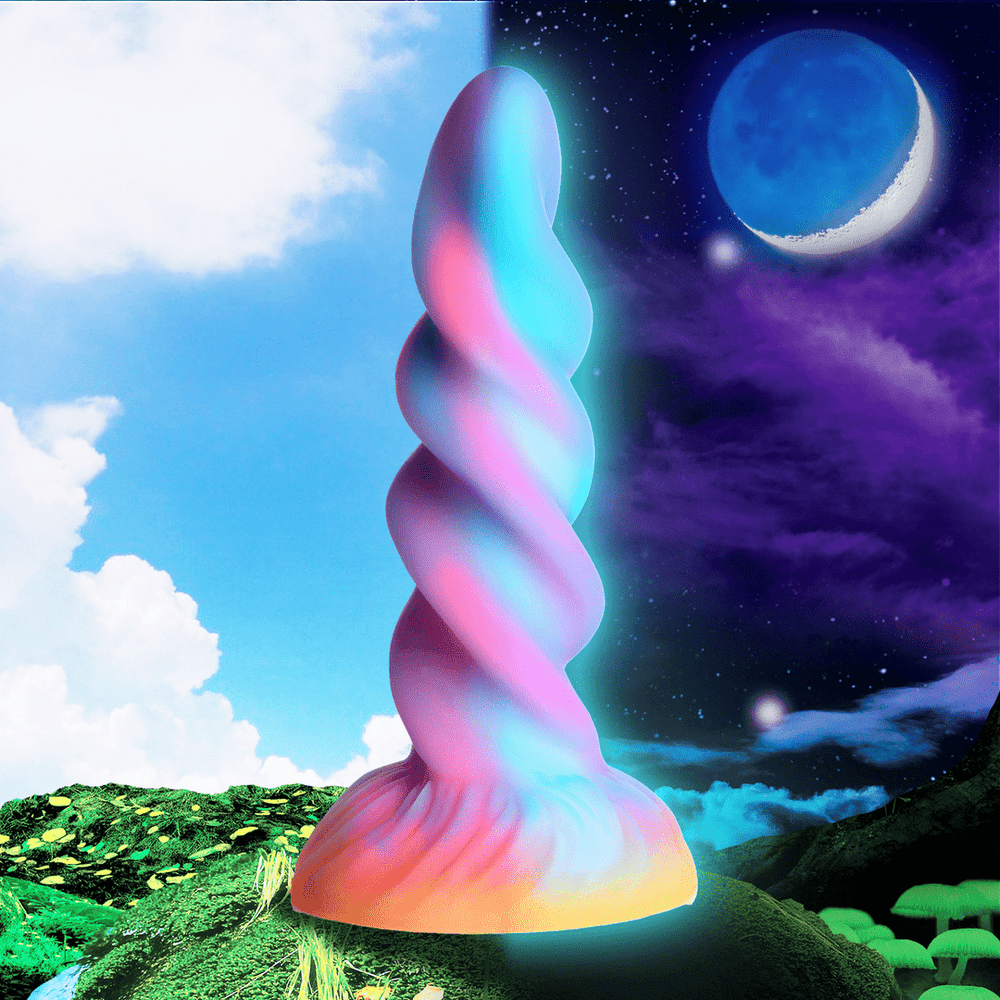 Moon Rider - Unicorn Dildo - Glow in the Dark - foto 5