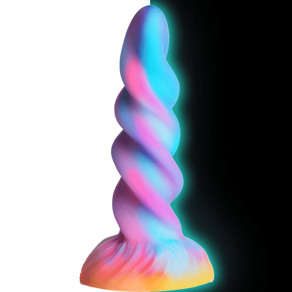 Moon Rider - Unicorn Dildo - Glow in the Dark - foto 6