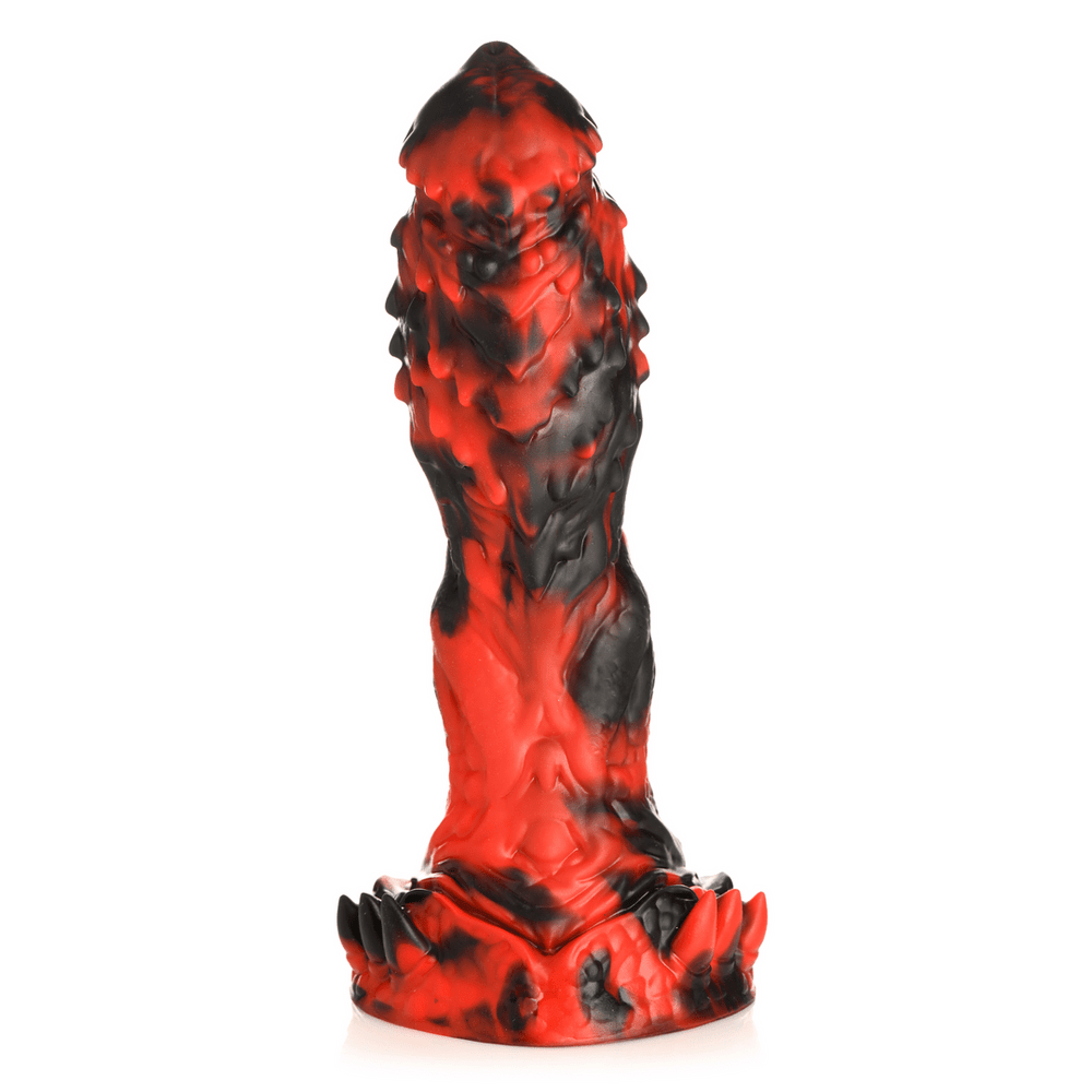 Grim Reaper - Fantasy Dildo - Rood/Zwart - foto 3