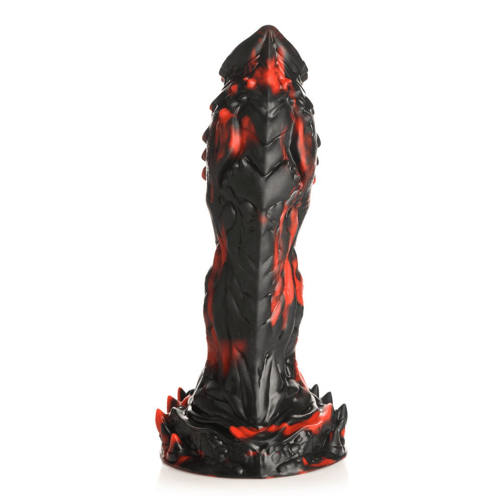 Grim Reaper - Fantasy Dildo - Rood/Zwart - foto 4