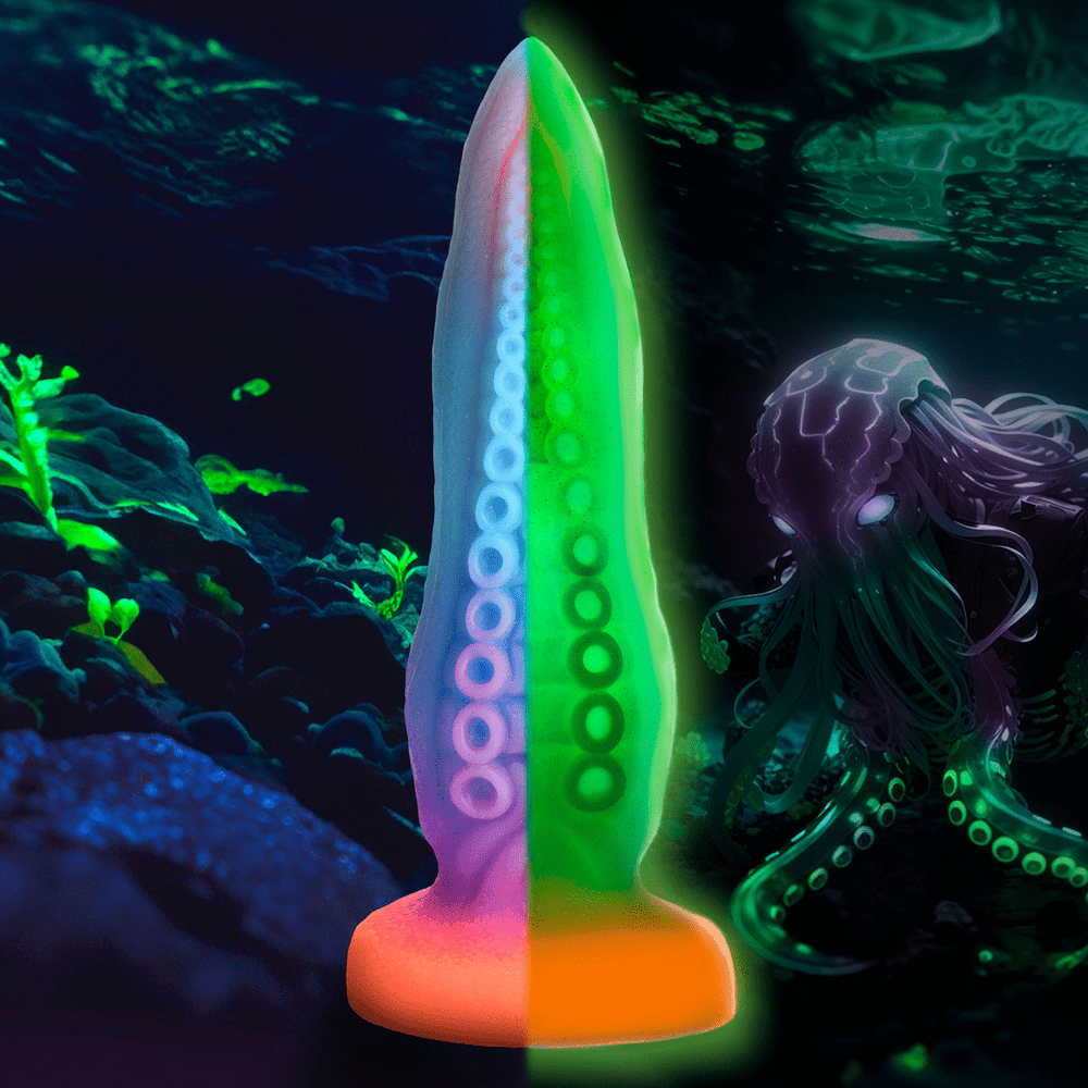 Tenta-Cock - Fantasy Dildo - Glow in the Dark - foto 6