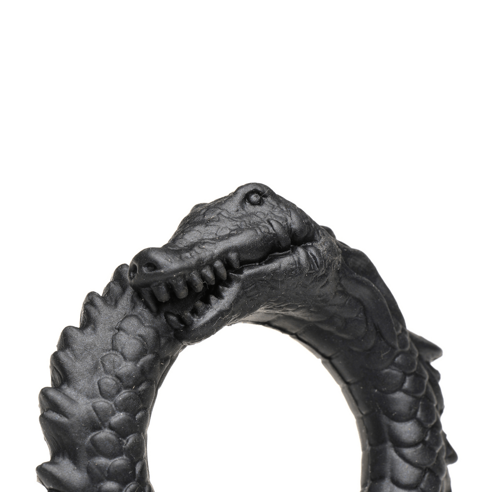Black Caiman - Cockring - Zwart - foto 4