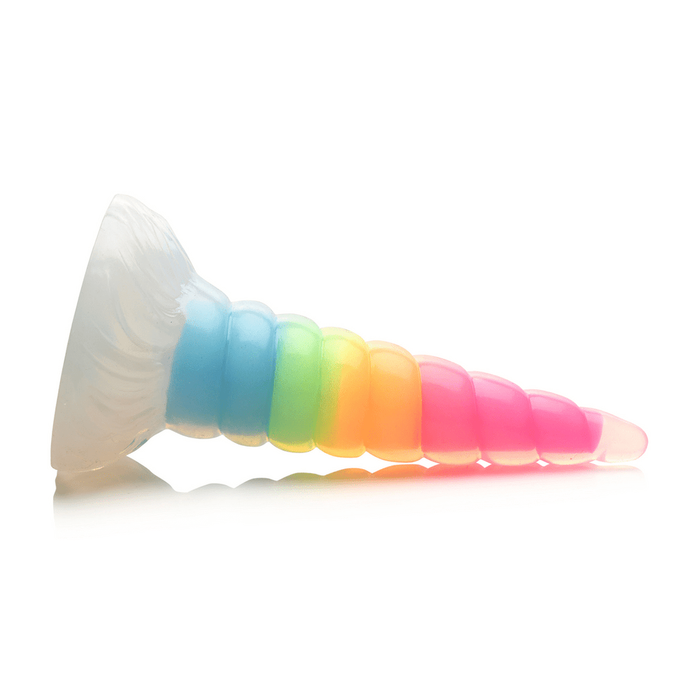 UniGlow - Rainbow Unicorn Dildo - foto 2