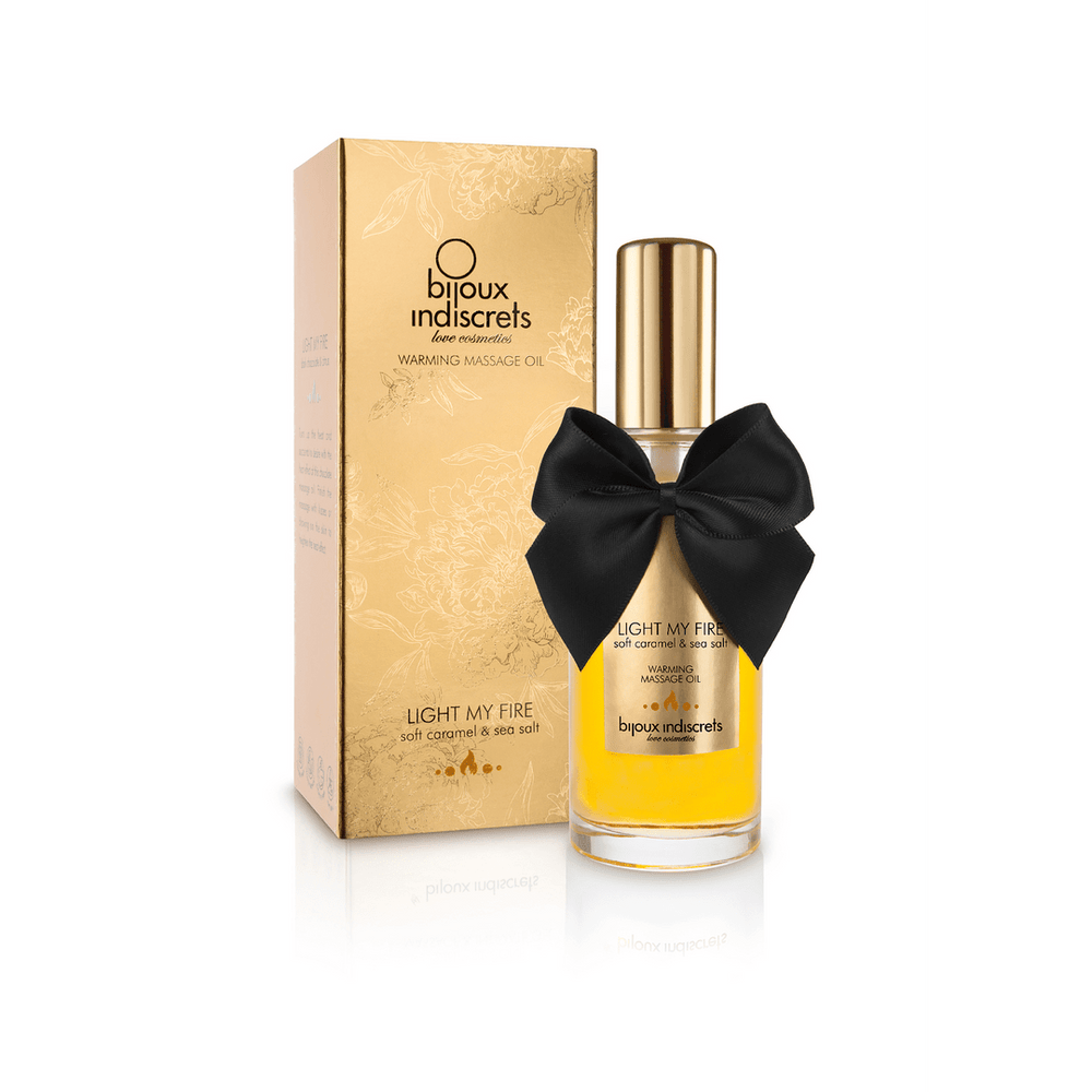 Light My Fire - Warming Massage Oil Soft Caramel and Sea Salt - foto 3