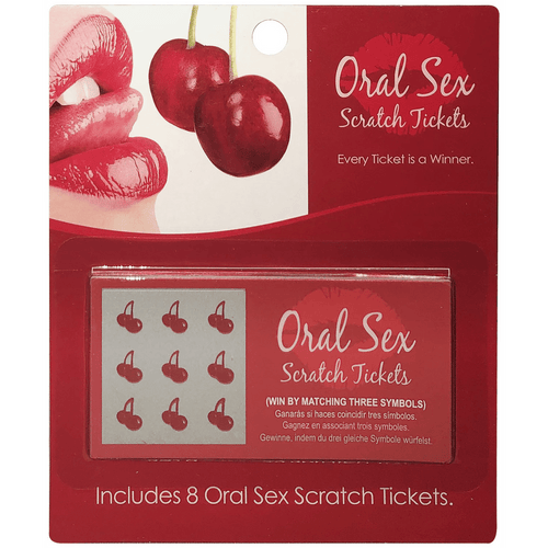Oral Sex Scratch Tickets