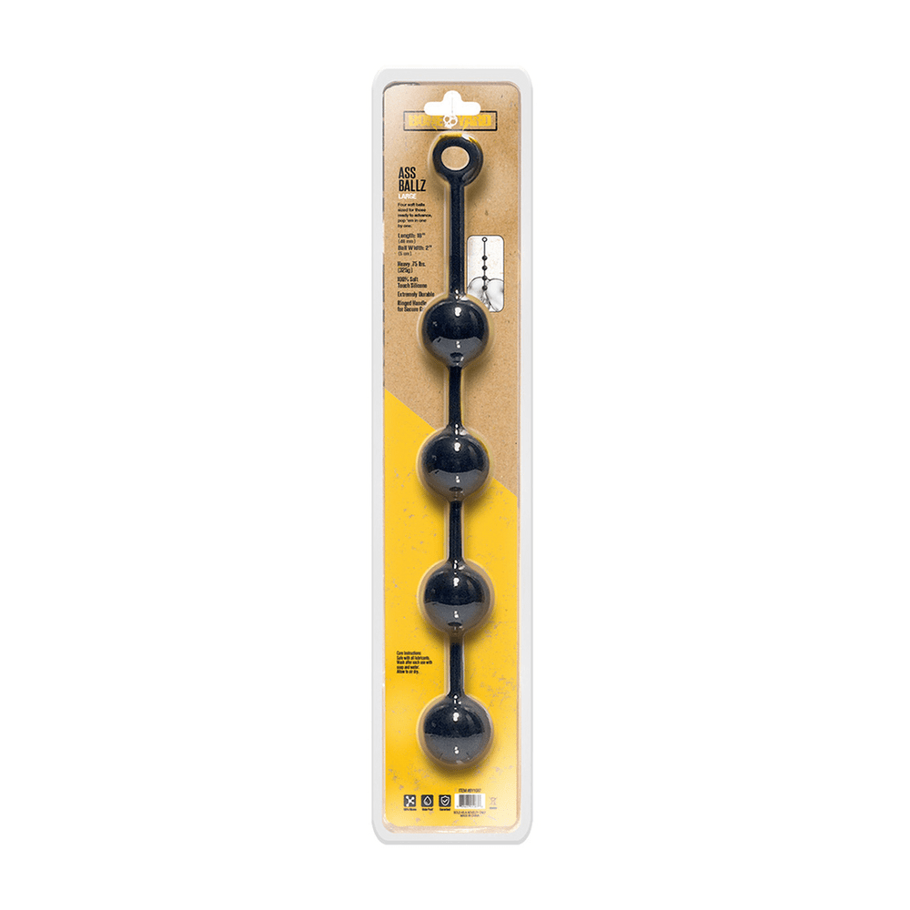 Ass Ballz - Clamshell Anal Beads - L - foto 2