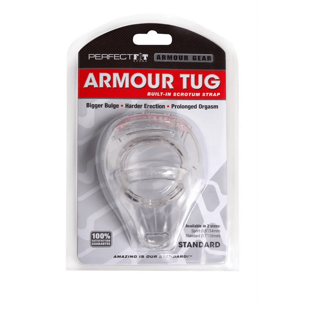 Armor Tug - Cockring met Ball Strap - foto 2