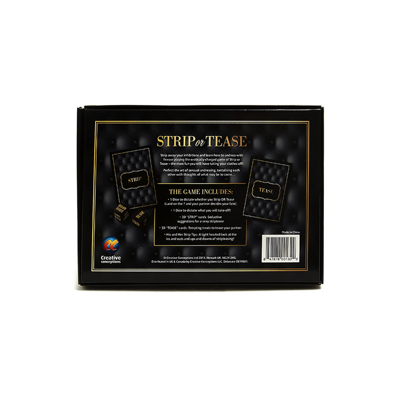 Strip or Tease - Sexy Dice Card Game - foto 3