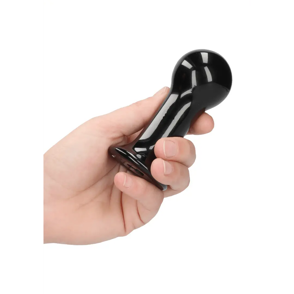 Globy - Glass Vibrator with Suction Cup - foto 2