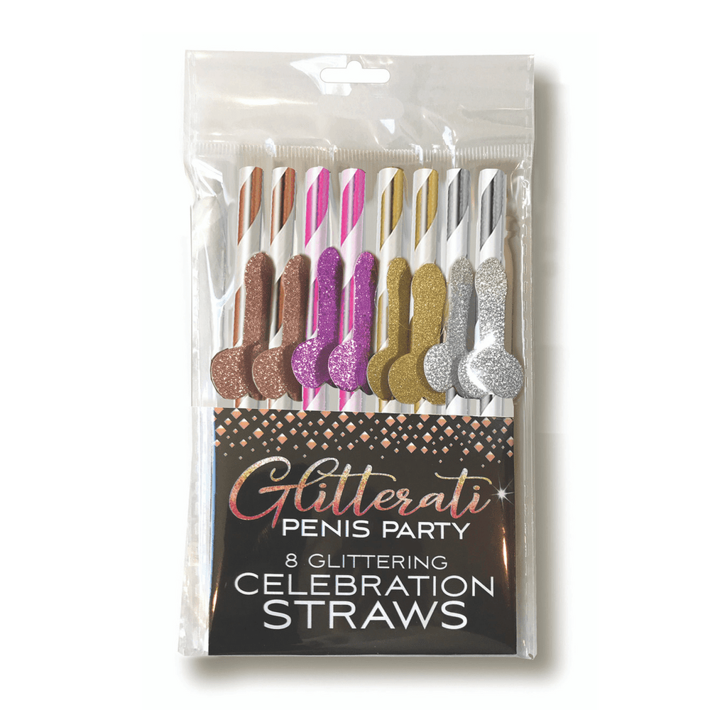 Glitterati - Penis Party Cocktail Rietjes - foto 3