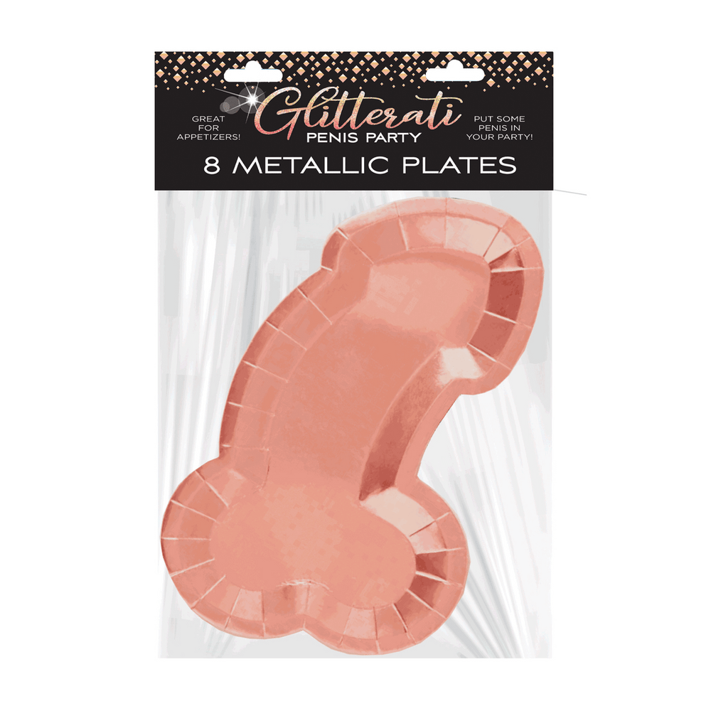 Glitterati Penis - 8 borden - Rose Gold - foto 3