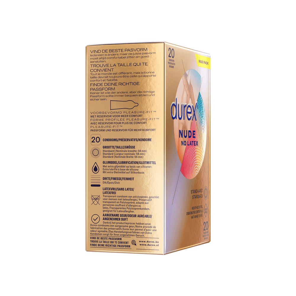 Durex Nude - Condooms zonder Latex - 20 stuks - foto 3