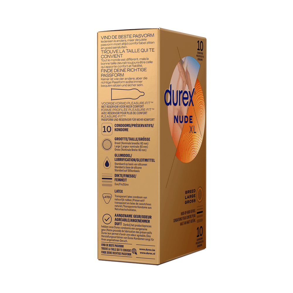 Durex Nude XL - Condooms - 10 Stuks - foto 4