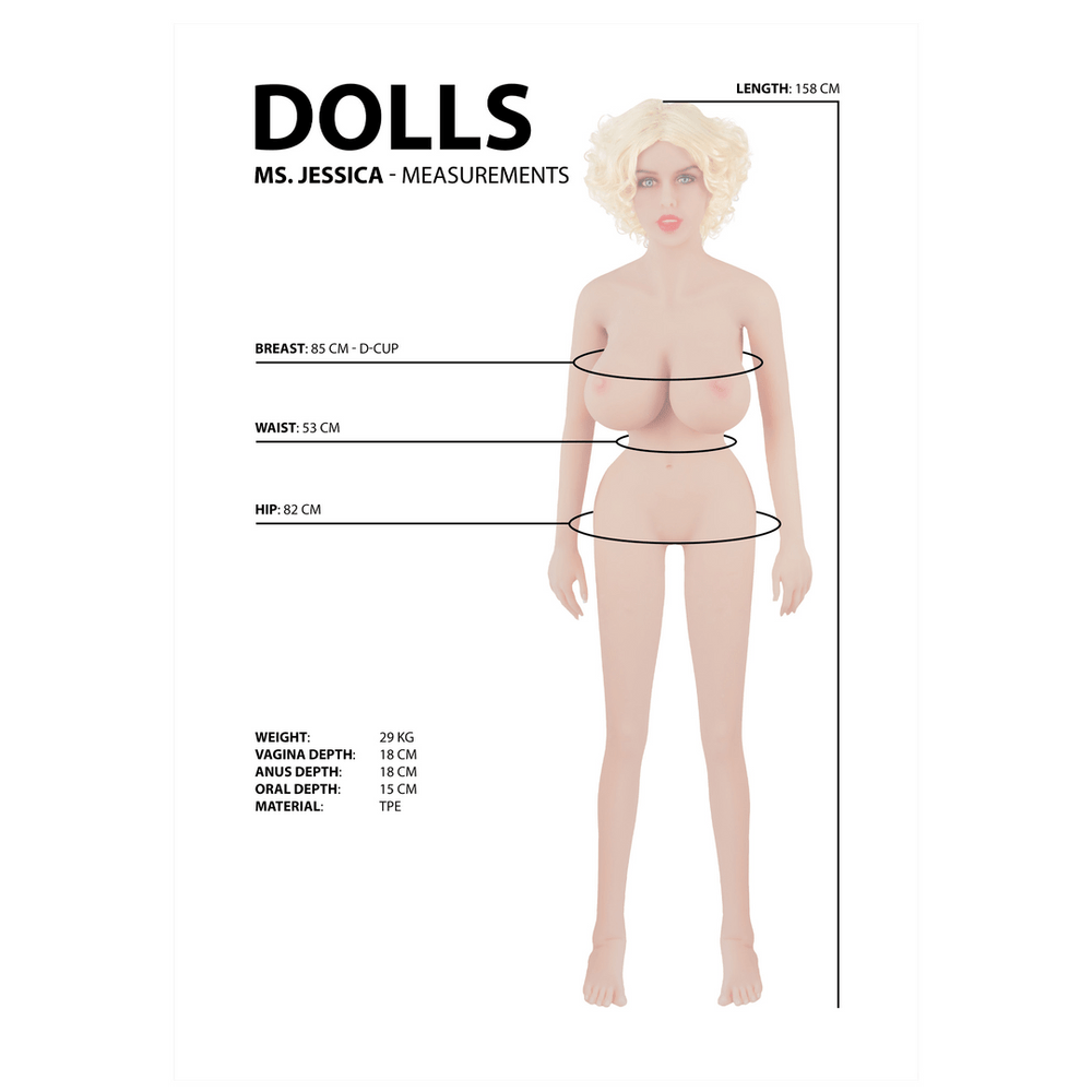 Jessica - Realistic Sex Doll - foto 2