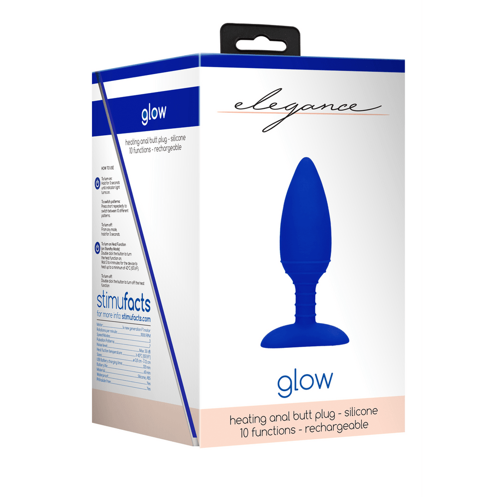 Glow - Verwarmende Anale Butt Plug - foto 5