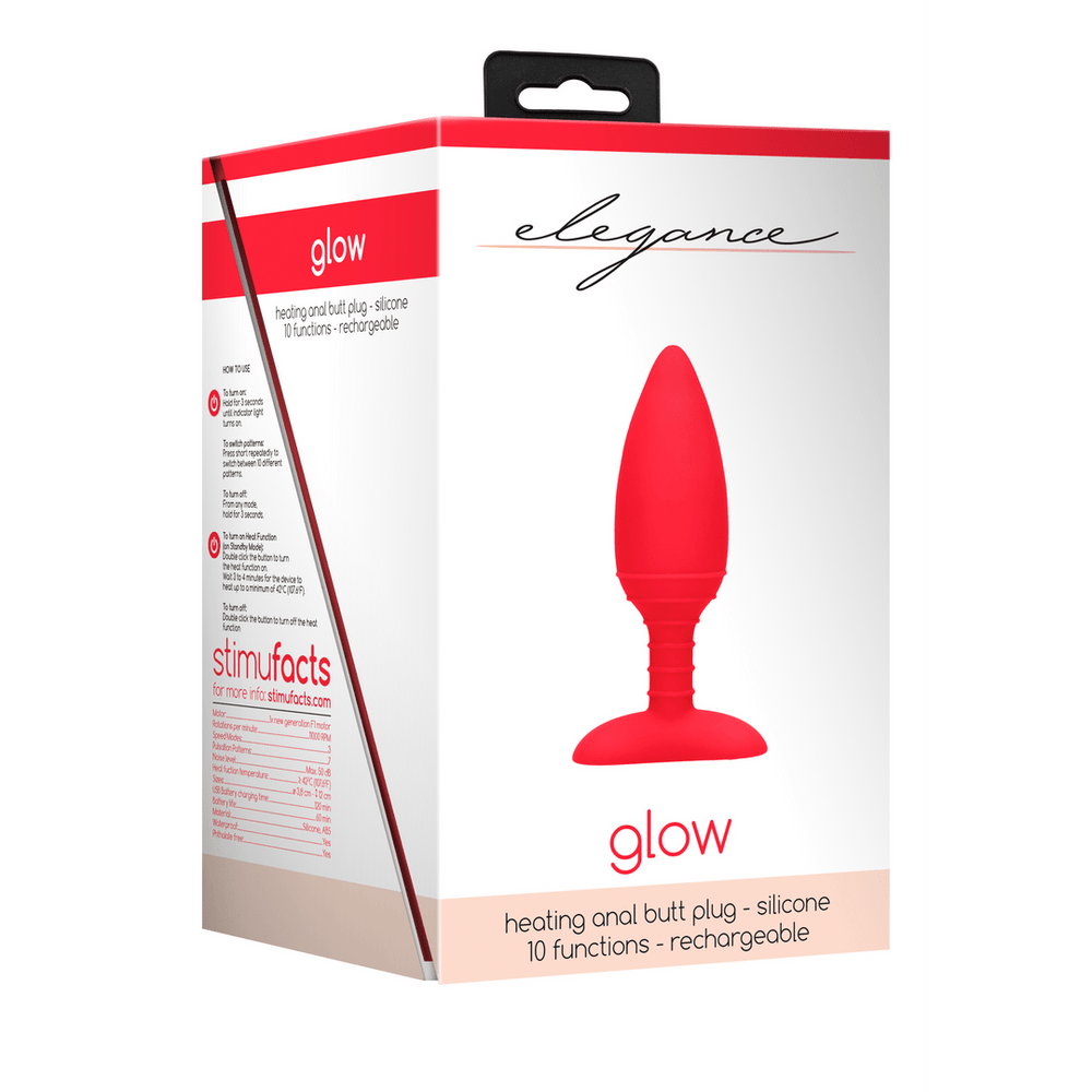 Glow - Verwarmende Anale Butt Plug - foto 11