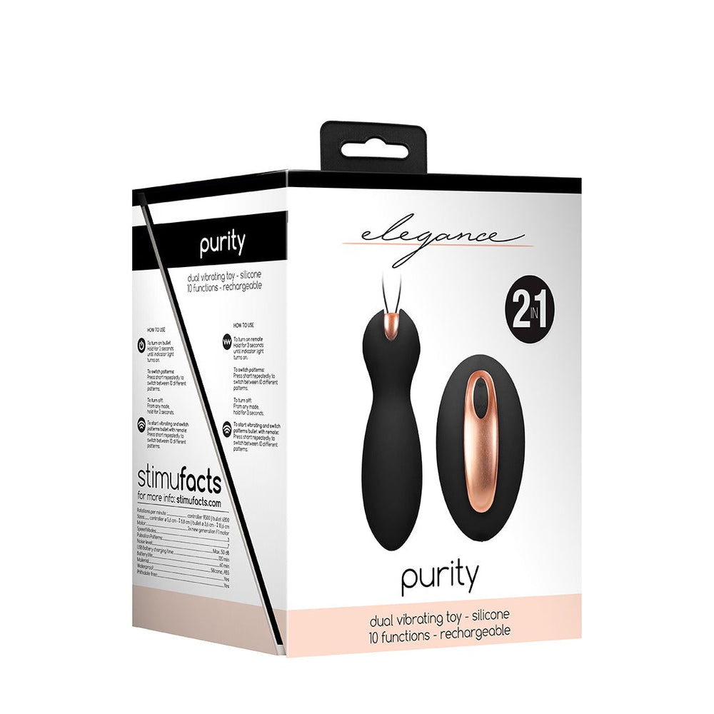 Purity - Dual Vibrating Toy - foto 3