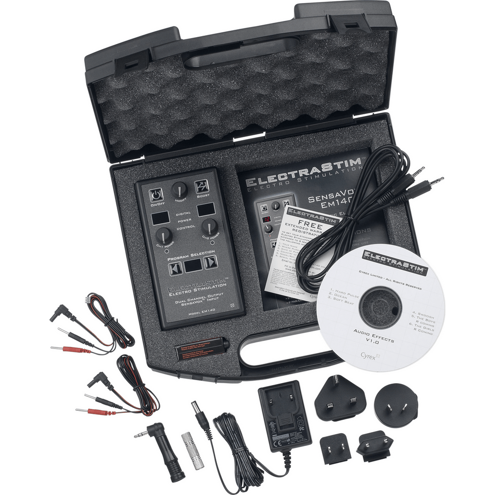 Sensavox - electro sex Stimulator pakket