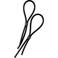 ElectraStim Rubber Verstelbare Penis Lussen - Set van 2