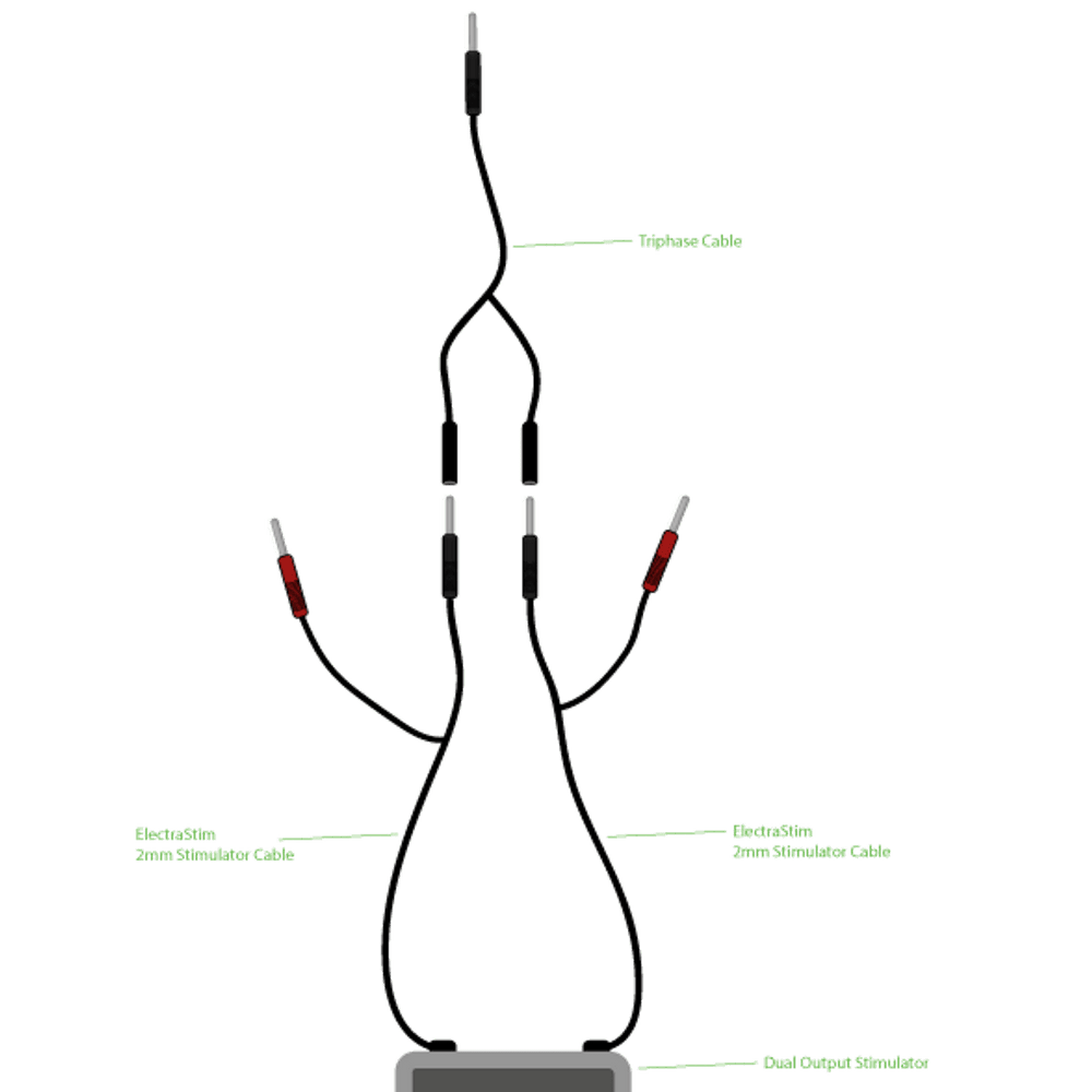 ElectraStim Triphase Kabel - foto 2