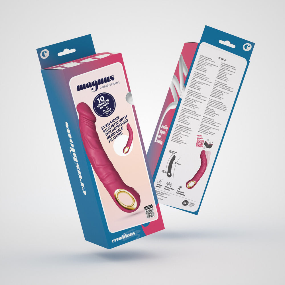 Magnus Bend - Realistische Flexibele Vibrator