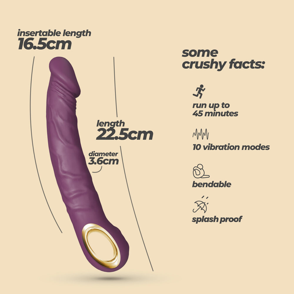 Magnus Bend - Realistische Flexibele Vibrator