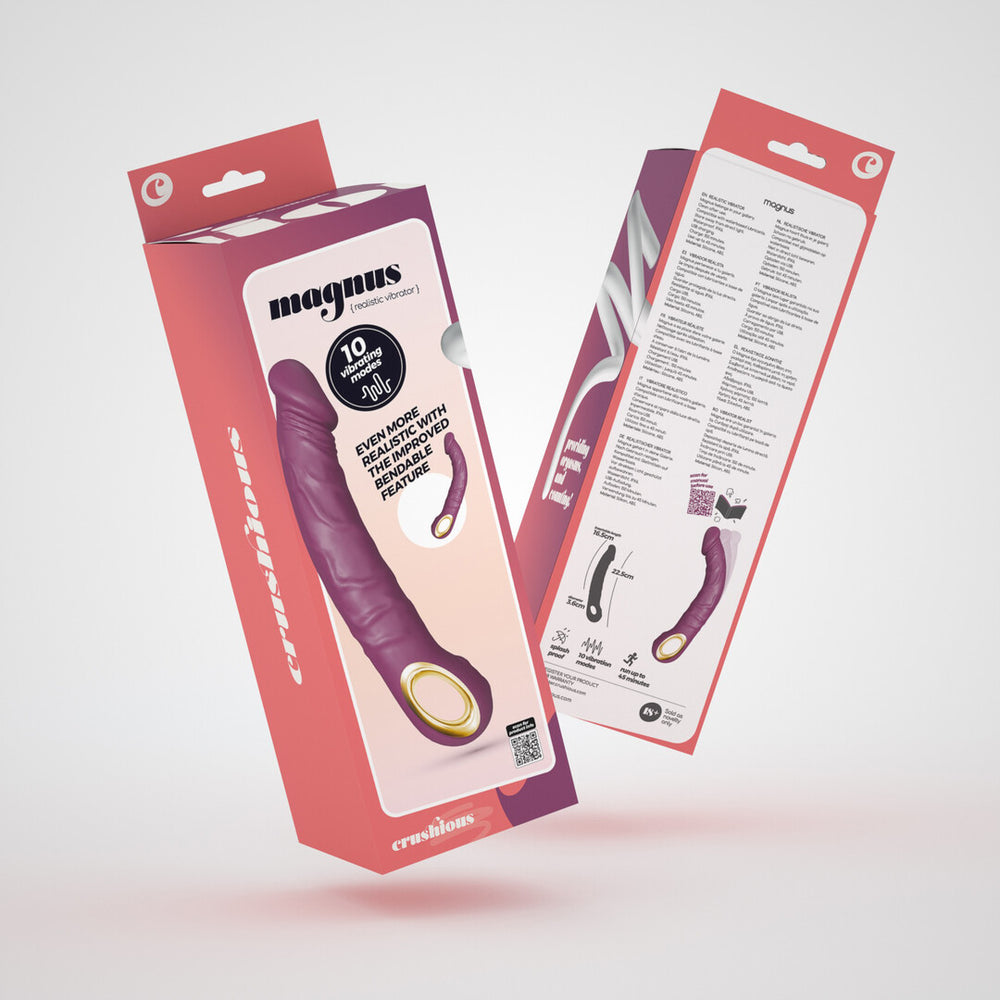 Magnus Bend - Realistische Flexibele Vibrator