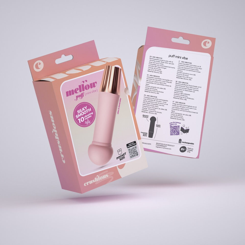 Mellow Puff - Mini Wand Vibrator