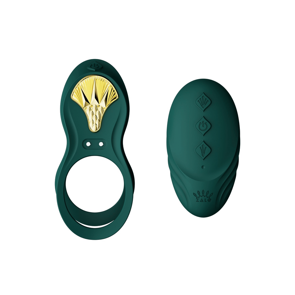 BAYEK - Draagbare Vibrator - Turquoise Groen - foto 4