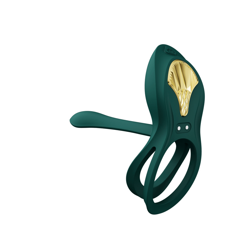 BAYEK - Draagbare Vibrator - Turquoise Groen - foto 2
