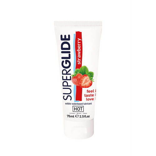 Superglide - eetbare glijmiddel - Strawberry - 3 fl oz / 75 ml