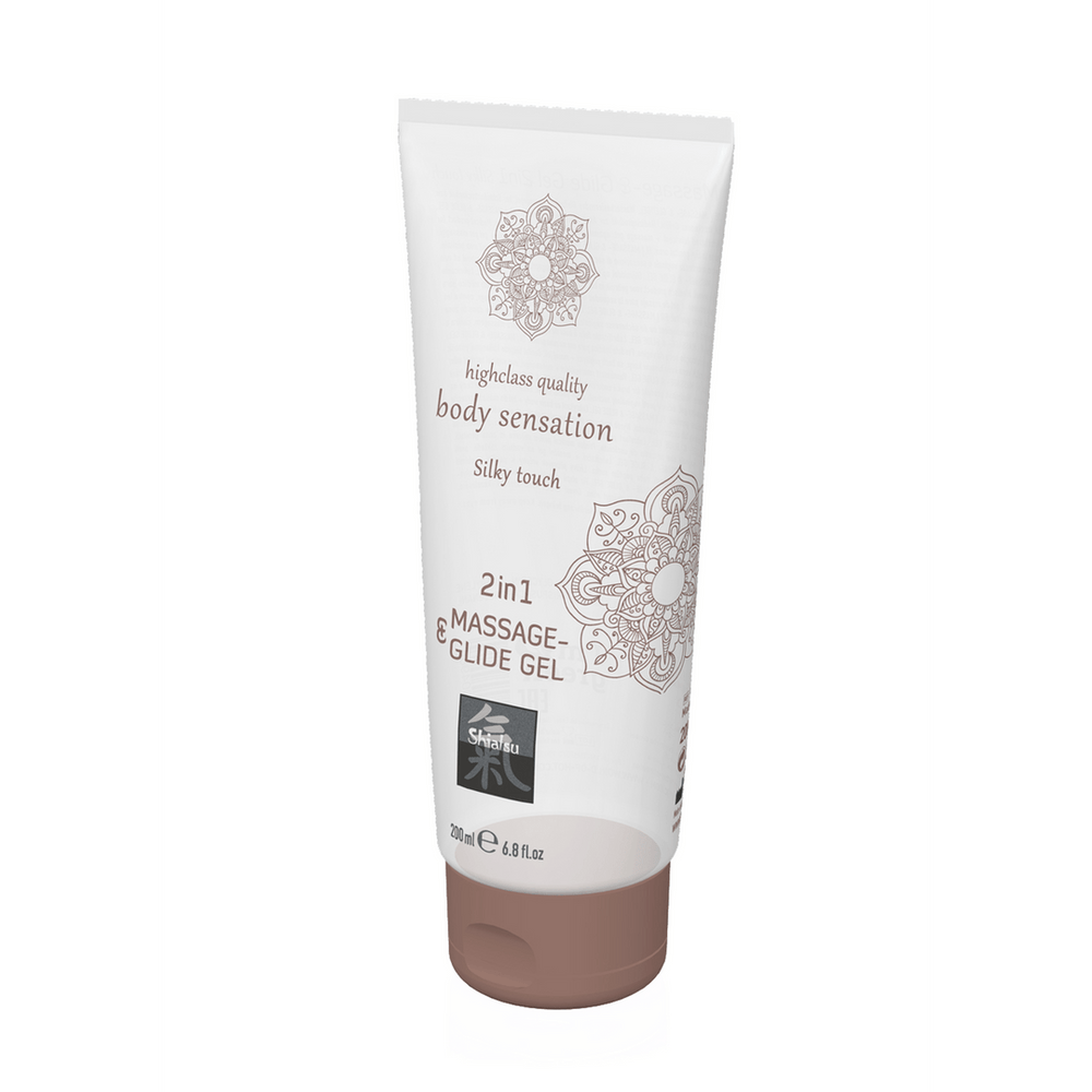 Silky Touch - 2 in 1 Massage and Glide Gel - 200 ml - foto 2