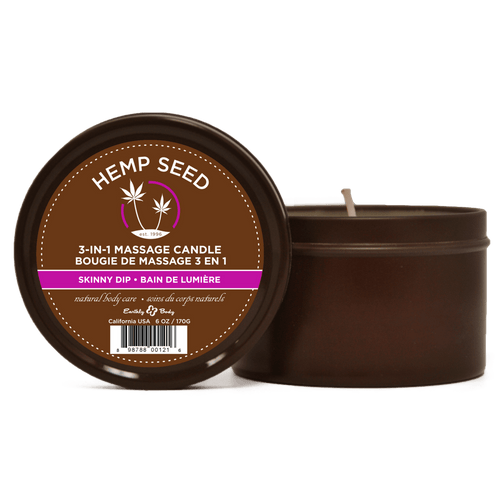 Skinny Dip massagekaars - 6 oz / 170 gr