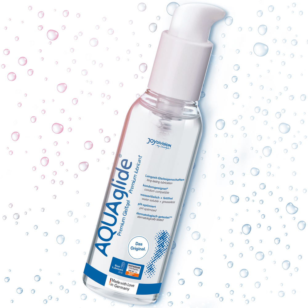 AQUAglide Neutral - Waterbasis Glijmiddel - 125 ml - foto 2